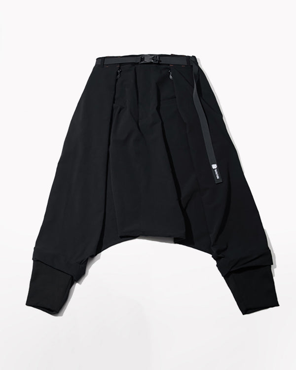 Functional Loose Drop-crotch Japanese Pants