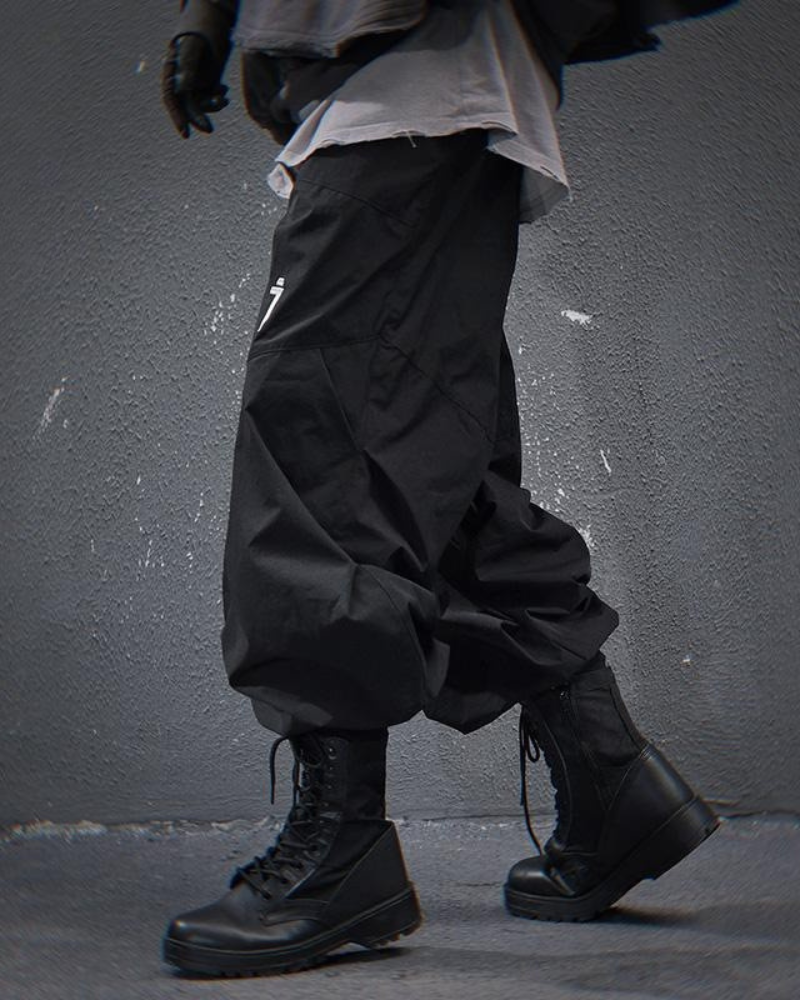 Functional Loose-Fit Casual Cargo Jogger Pants