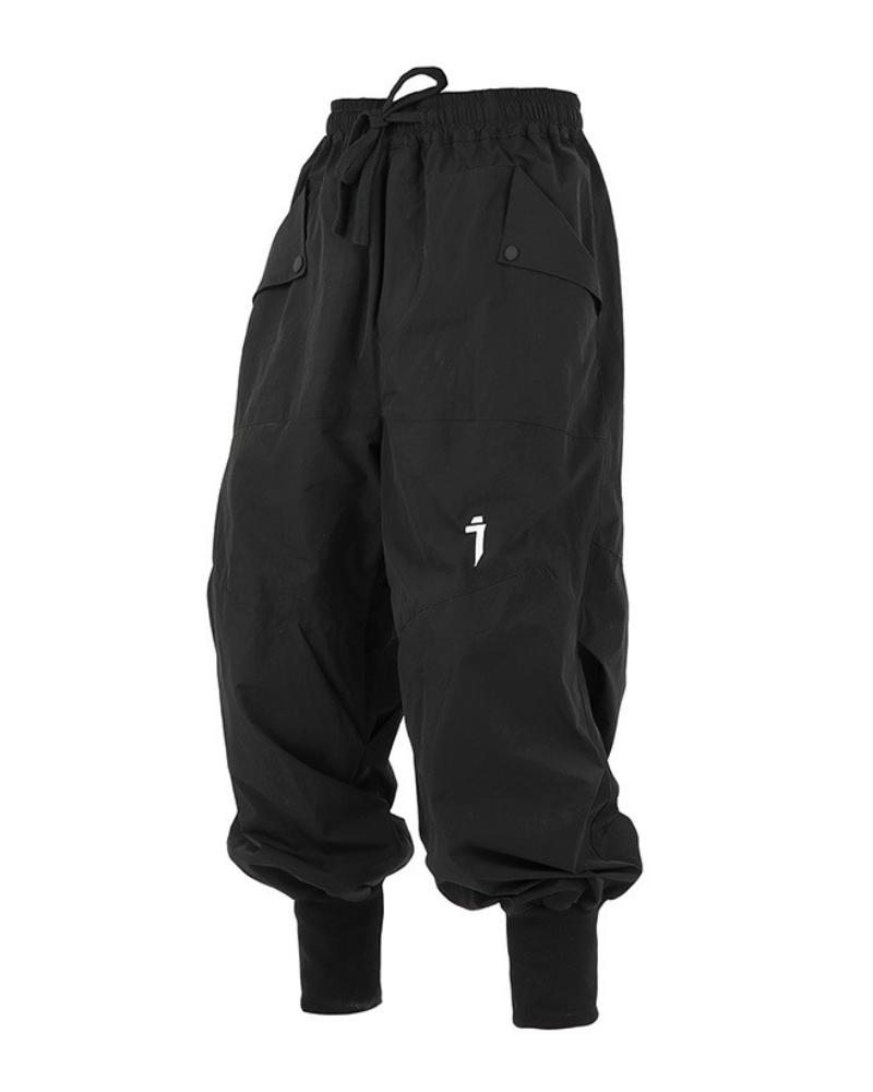 Functional Loose-Fit Casual Cargo Jogger Pants