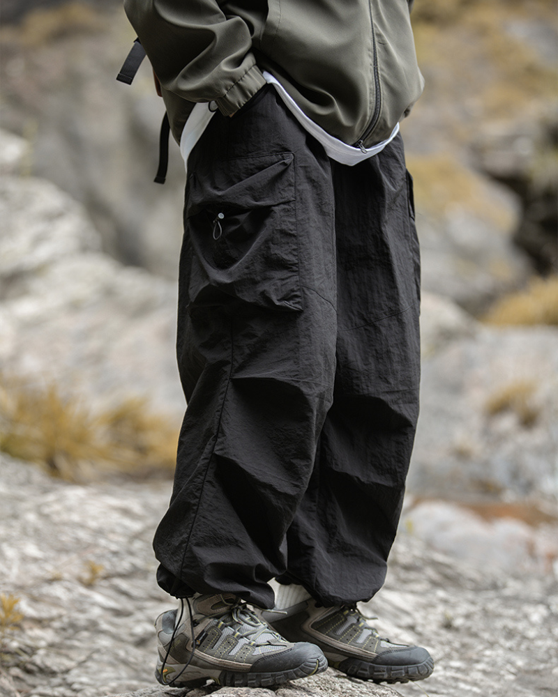 Functional Loose-Fit Outdoor Hiking Cargo Pants