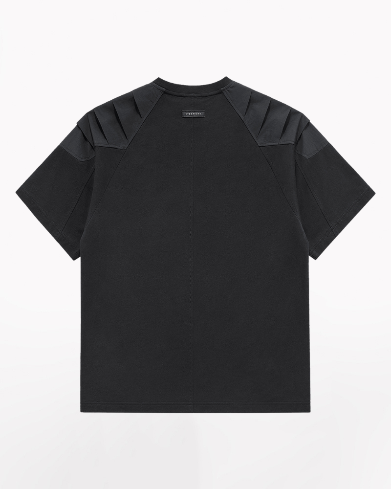 Functional Mech Patchwork Techwear T-Shirt