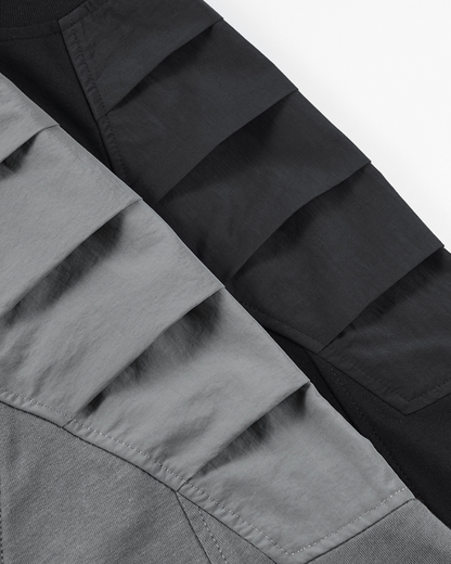 Functional Mech Patchwork Techwear T-Shirt