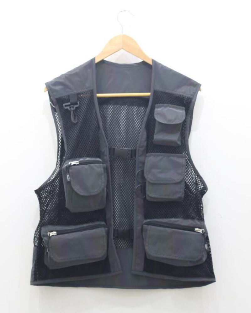 Functional Multi-Pocket Colorful Reflective Vest