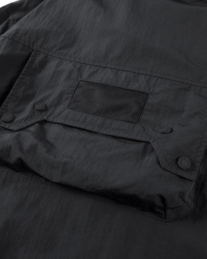Functional Multi-Pocket Detachable Sleeve Shirt