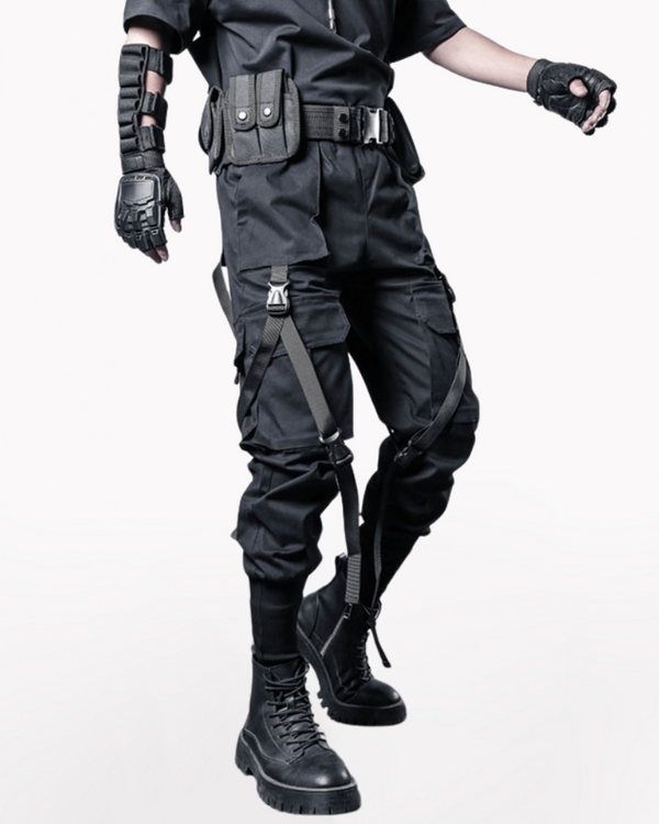 Functional Multi-Pocket Paratrooper Cargo Pants