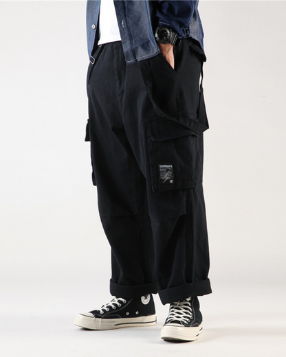 Functional Multi-Pocket Utility Overall Pants