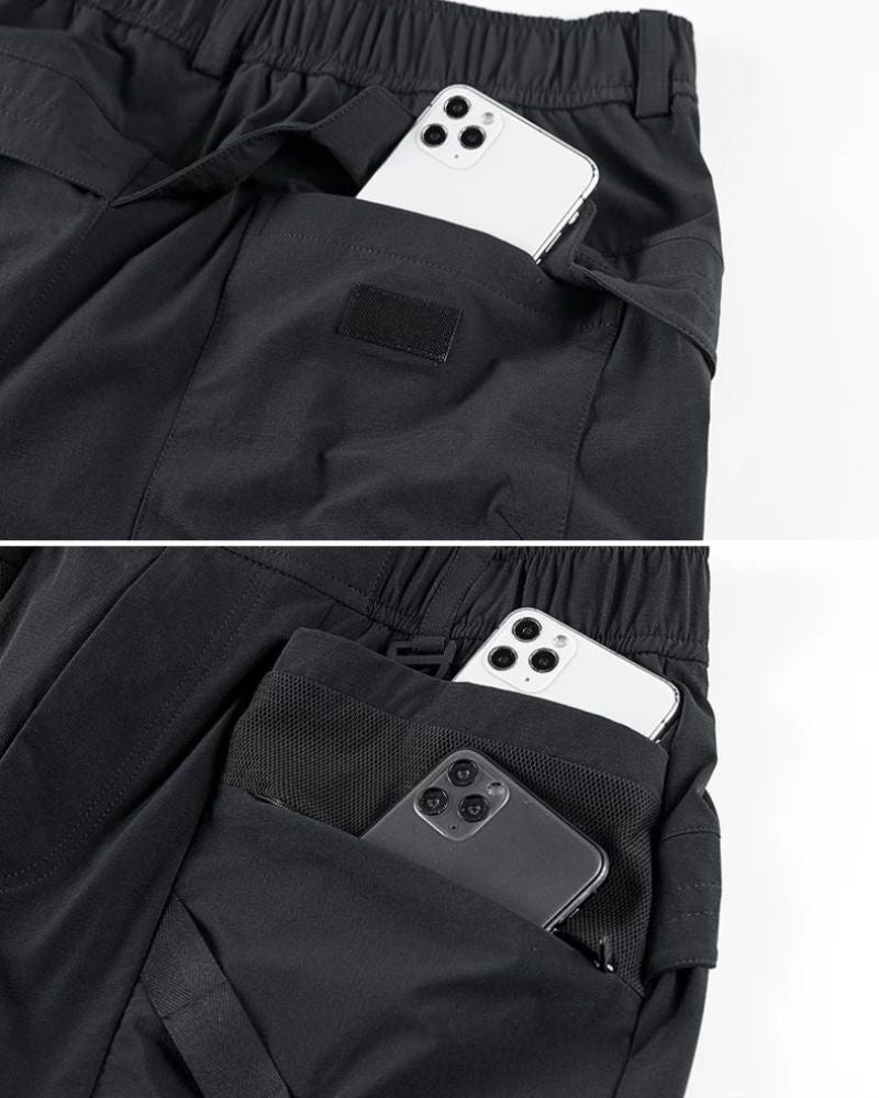 Functional Multi-Pockets Convertible Cargo Pants