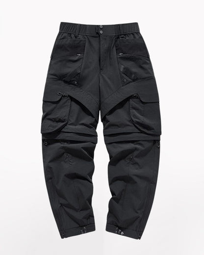 Functional Multi-Pockets Convertible Cargo Pants