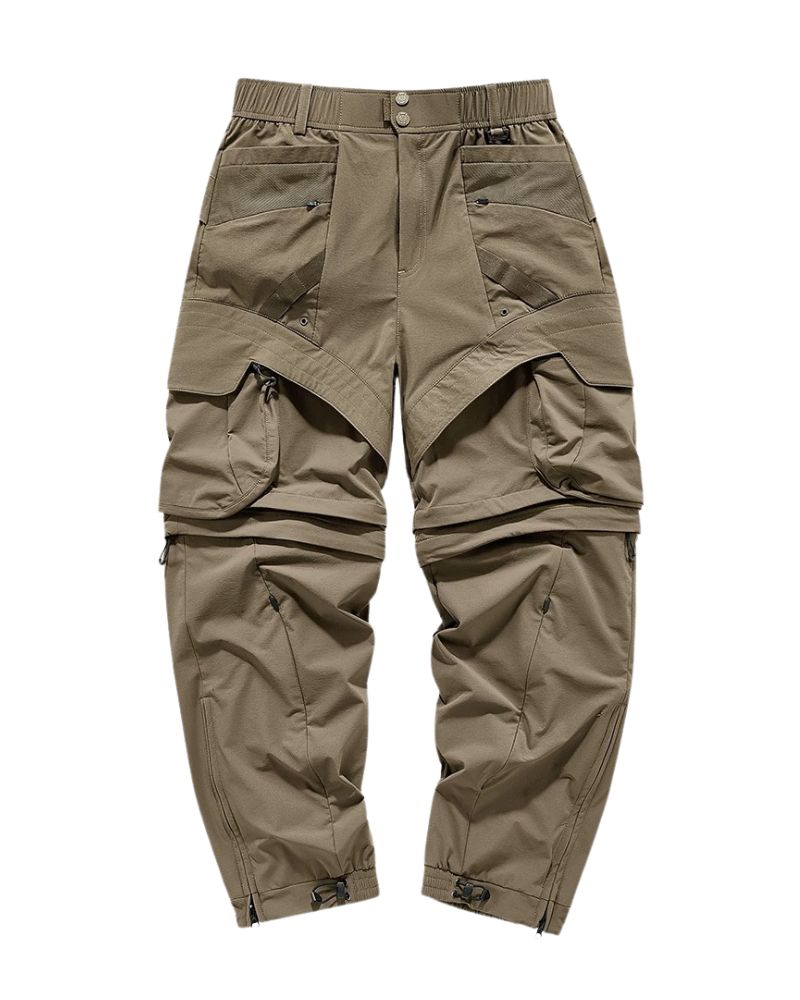 Functional Multi-Pockets Convertible Cargo Pants