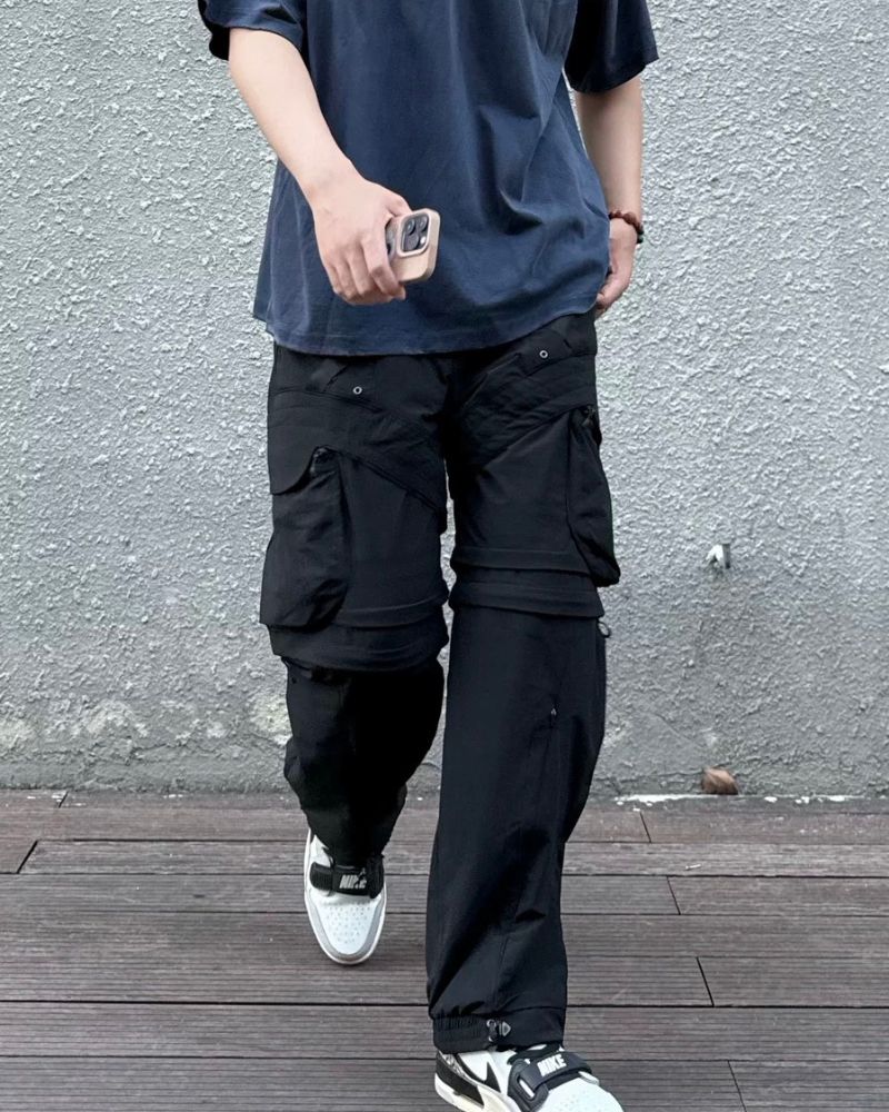 Functional Multi-Pockets Convertible Cargo Pants