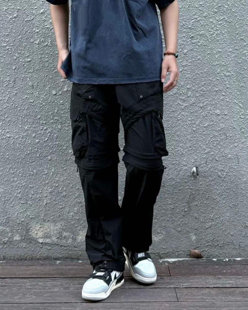 Functional Multi-Pockets Convertible Cargo Pants