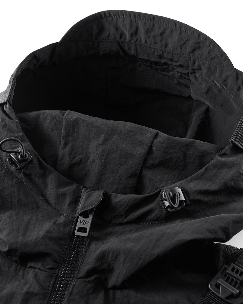 Functional Cropped Cargo Vest