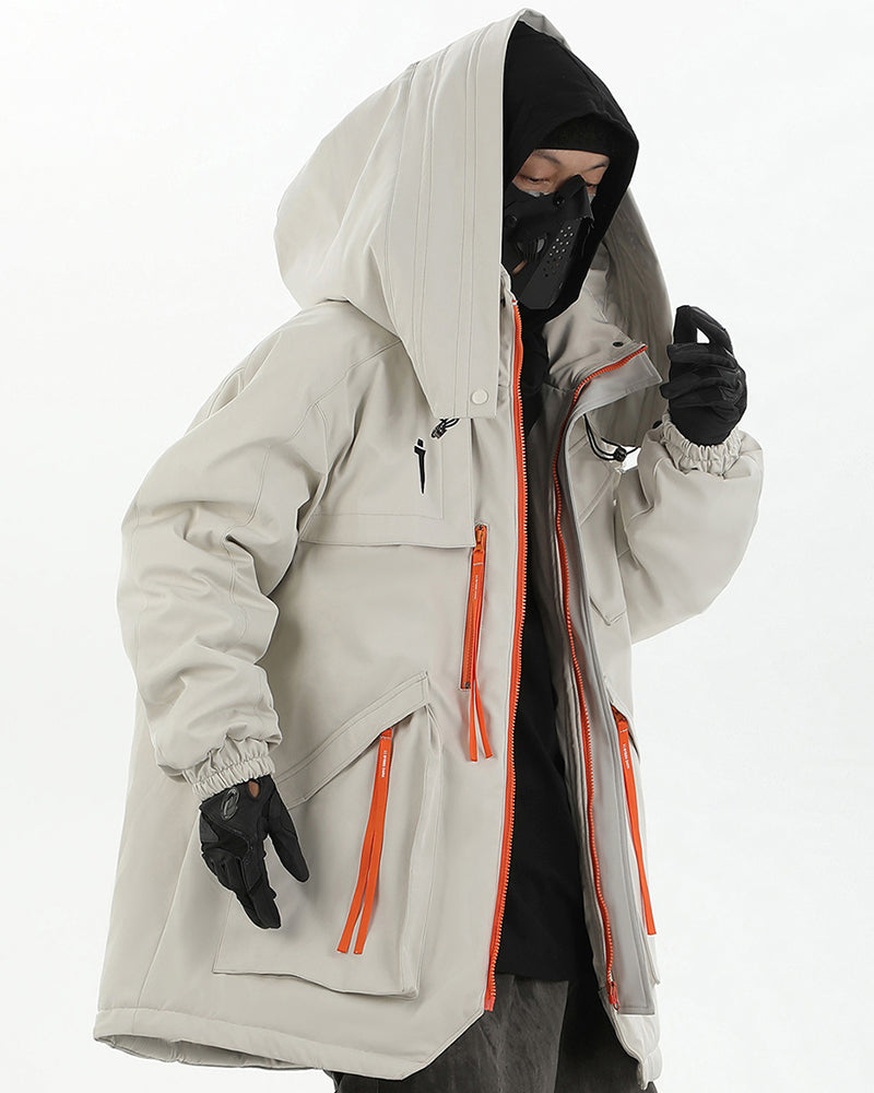 Functional Multi-Pockets Unisex Winter Techwear Jacket – Techwear Official