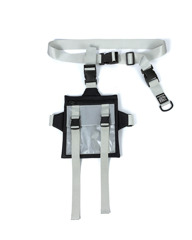 Functional Black Chest Sling Bag