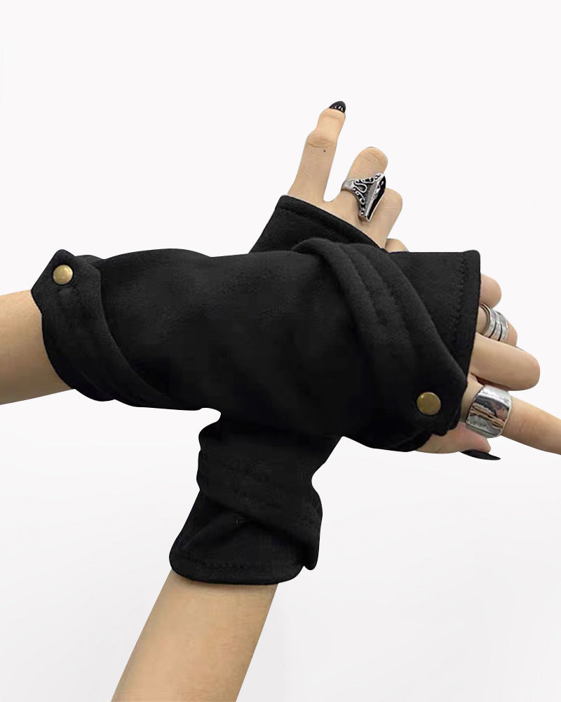 Functional Ninja Half Finger Gloves