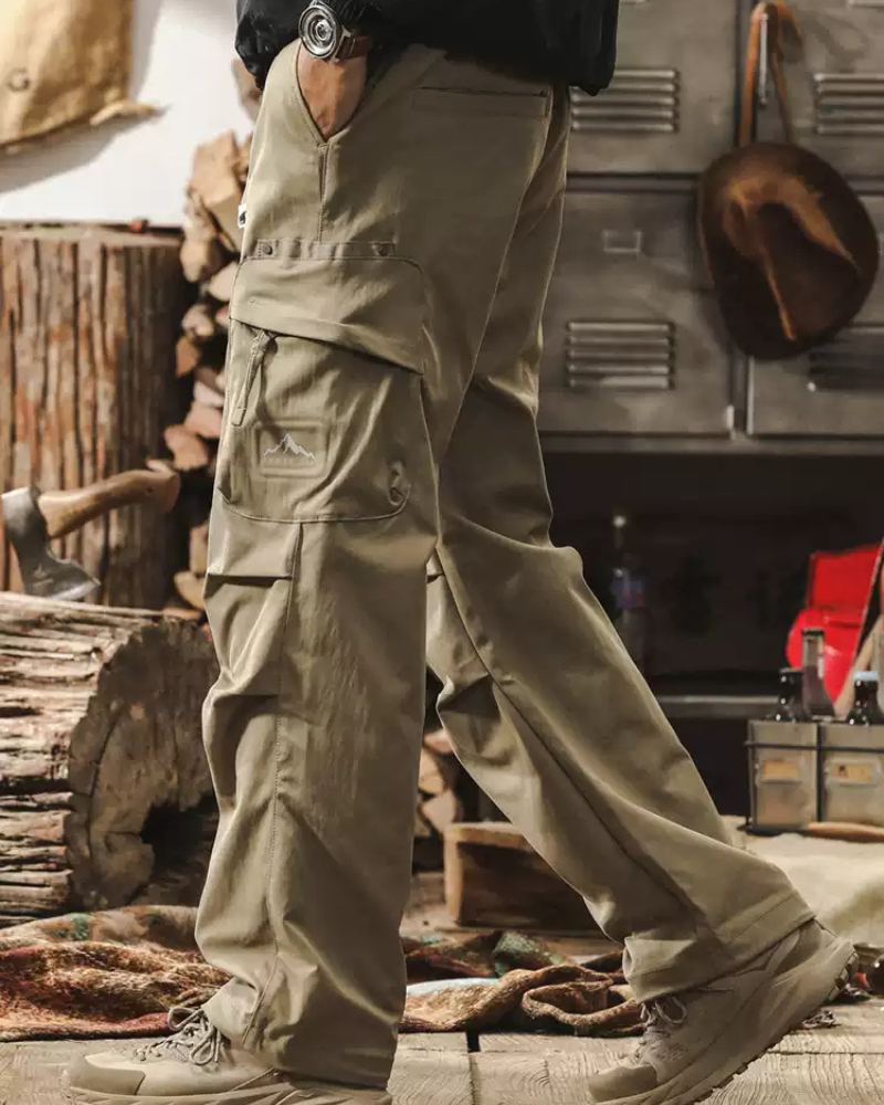Functional Outdoor Hiking Paratrooper Cargo Pants