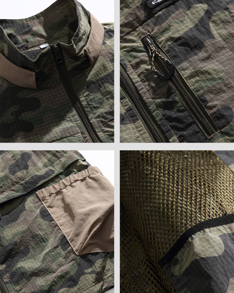 Functional Outdoor Multi-Pocket Vest