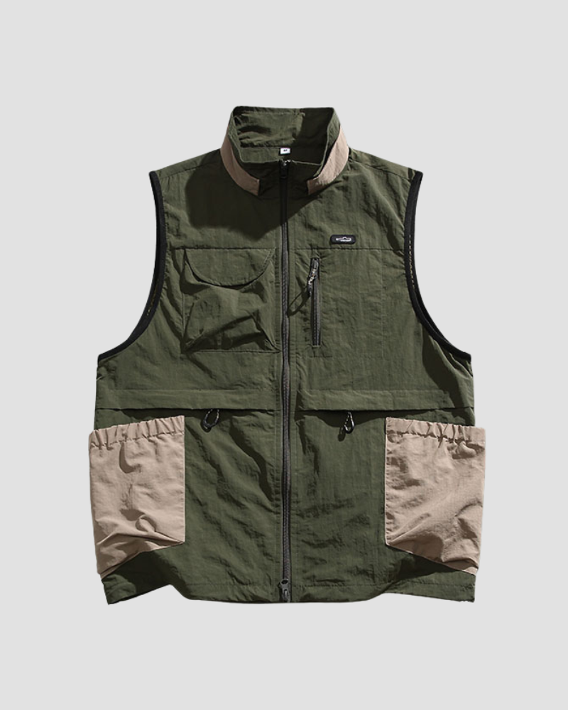 Functional Outdoor Multi-Pocket Vest