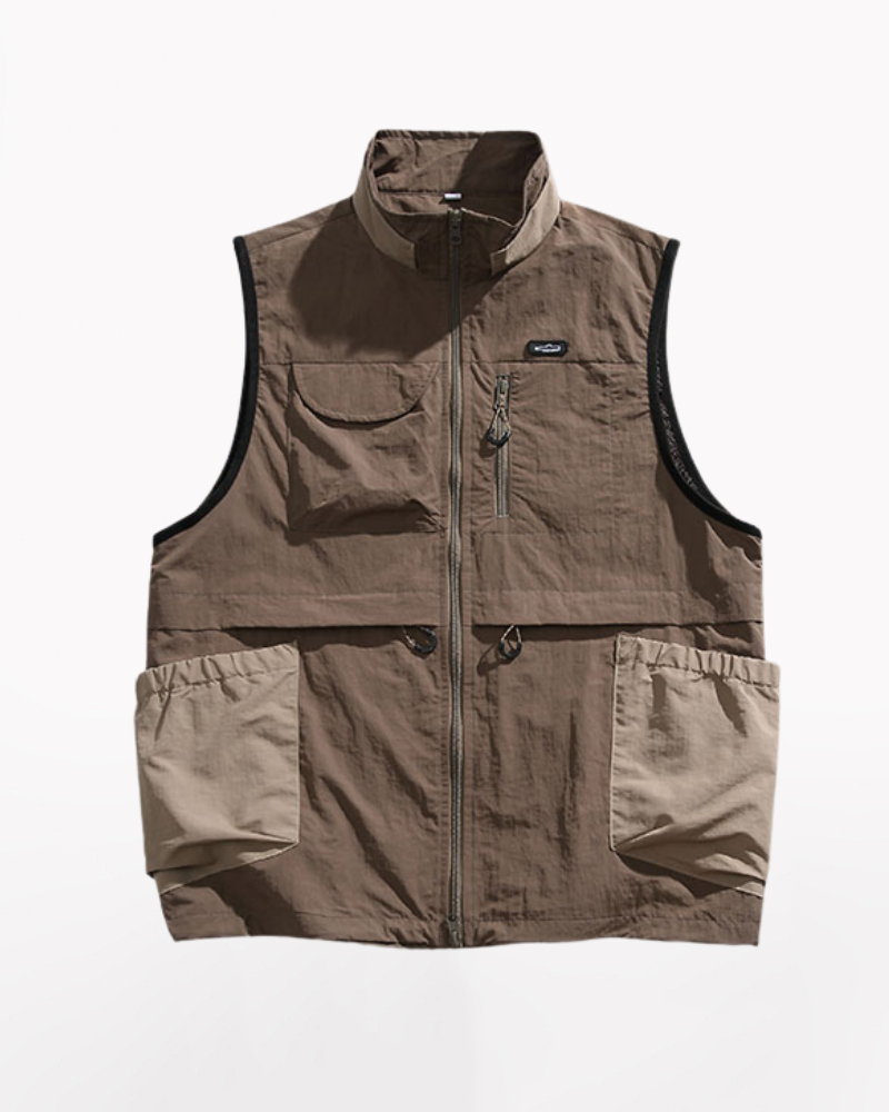 Functional Outdoor Multi-Pocket Vest