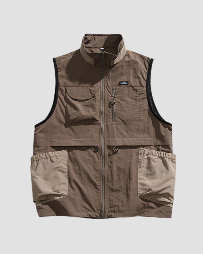 Functional Outdoor Multi-Pocket Vest
