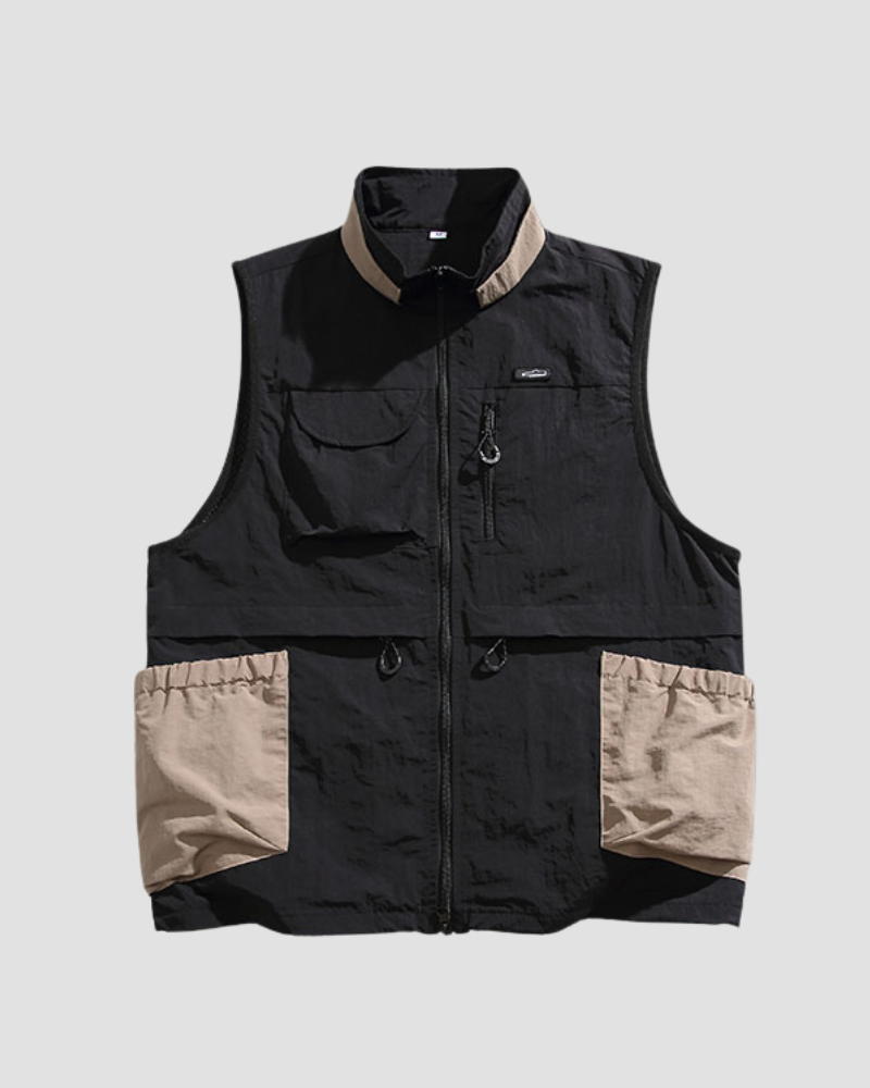 Functional Outdoor Multi-Pocket Vest