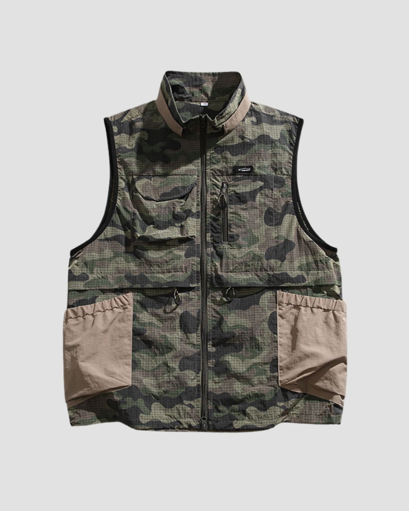Functional Outdoor Multi-Pocket Vest
