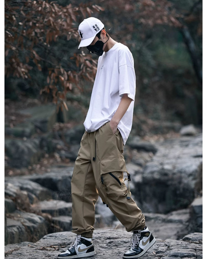 Functional Outdoor Pocket Cargo Pants