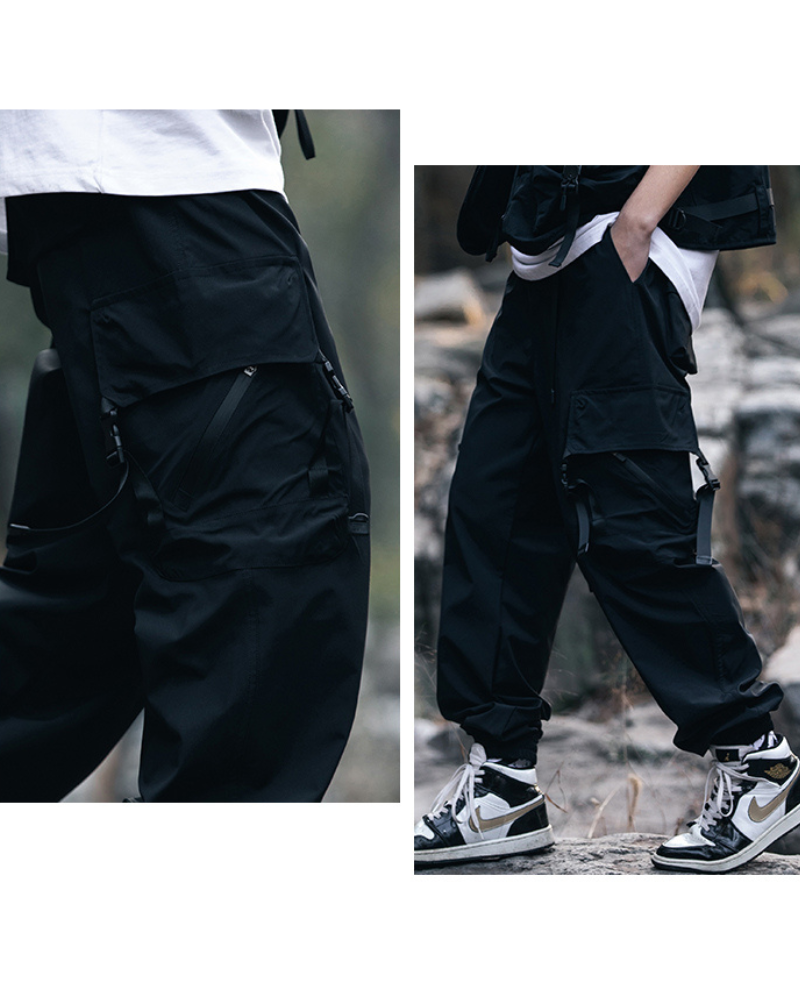 Functional Outdoor Pocket Cargo Pants