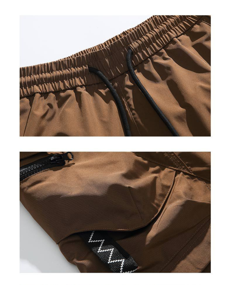 Functional Outdoor Quick-Drying Cargo Shorts