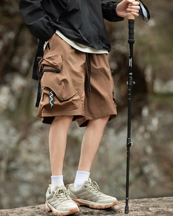 Functional Outdoor Quick-Drying Cargo Shorts