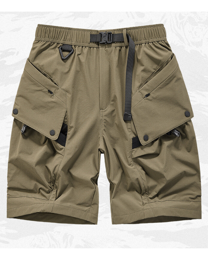 Functional Quick-Drying Tech Cargo Shorts