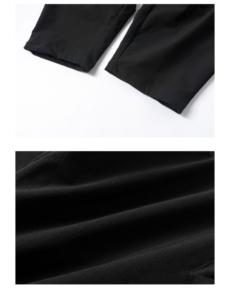 Functional Samurai Zipper Hakama Pants