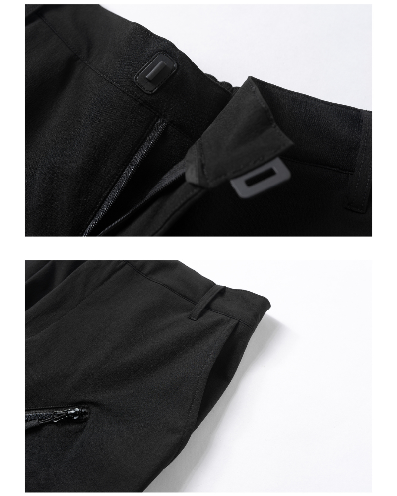 Functional Samurai Zipper Hakama Pants