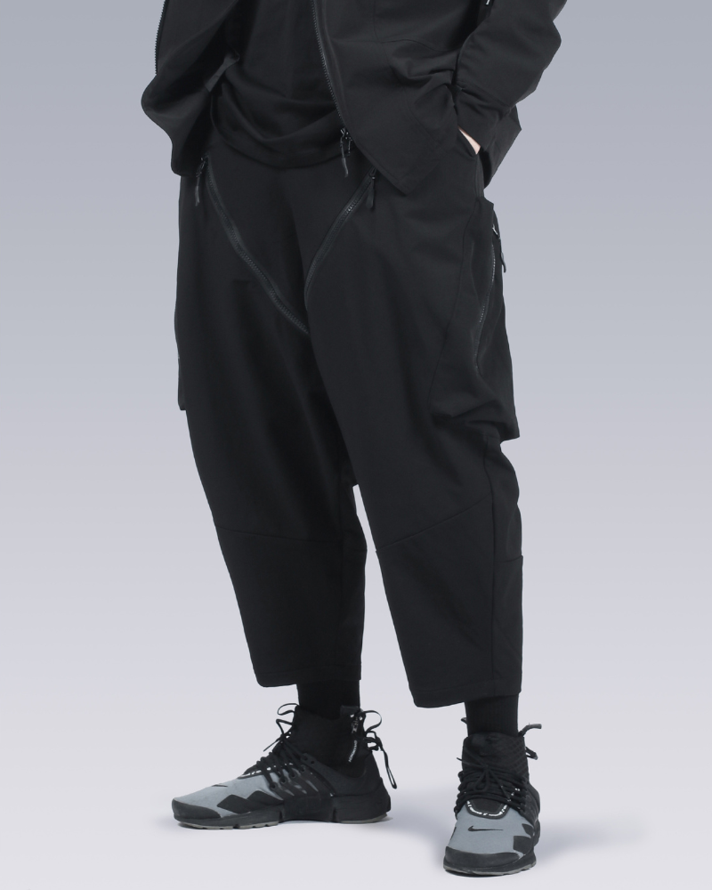 Functional Samurai Zipper Hakama Pants