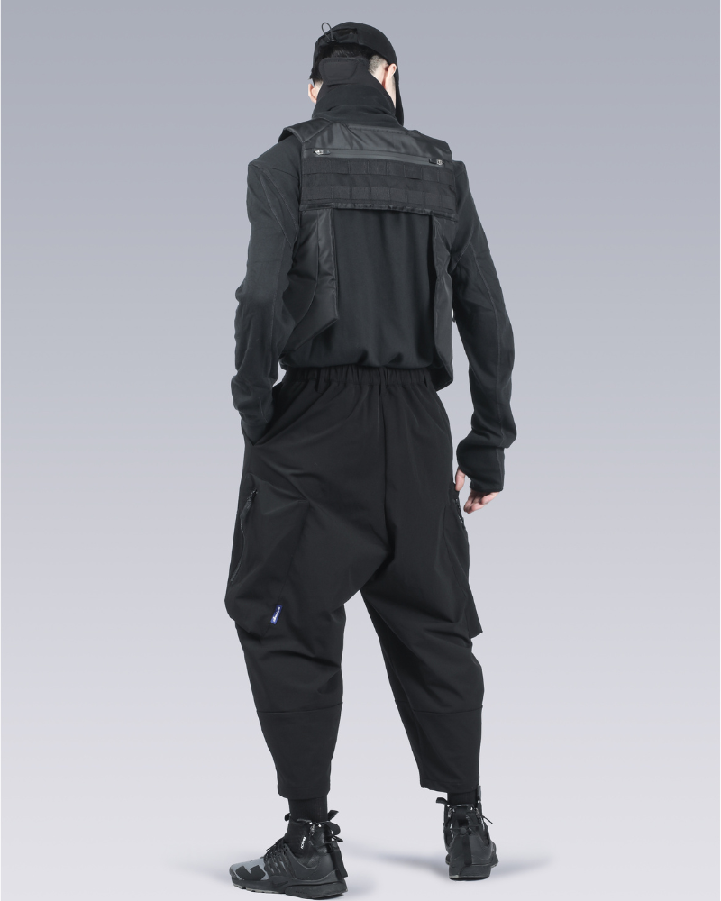 Functional Samurai Zipper Hakama Pants