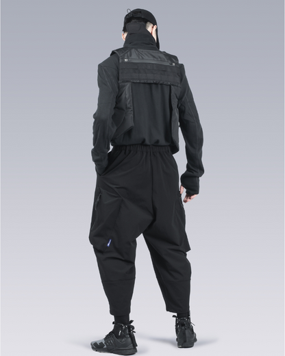 Functional Samurai Zipper Hakama Pants