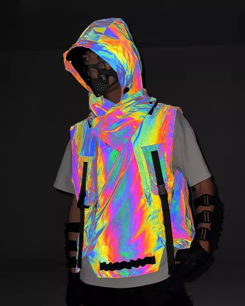 Functional Tactical Colorful Reflective Vest – Techwear Official