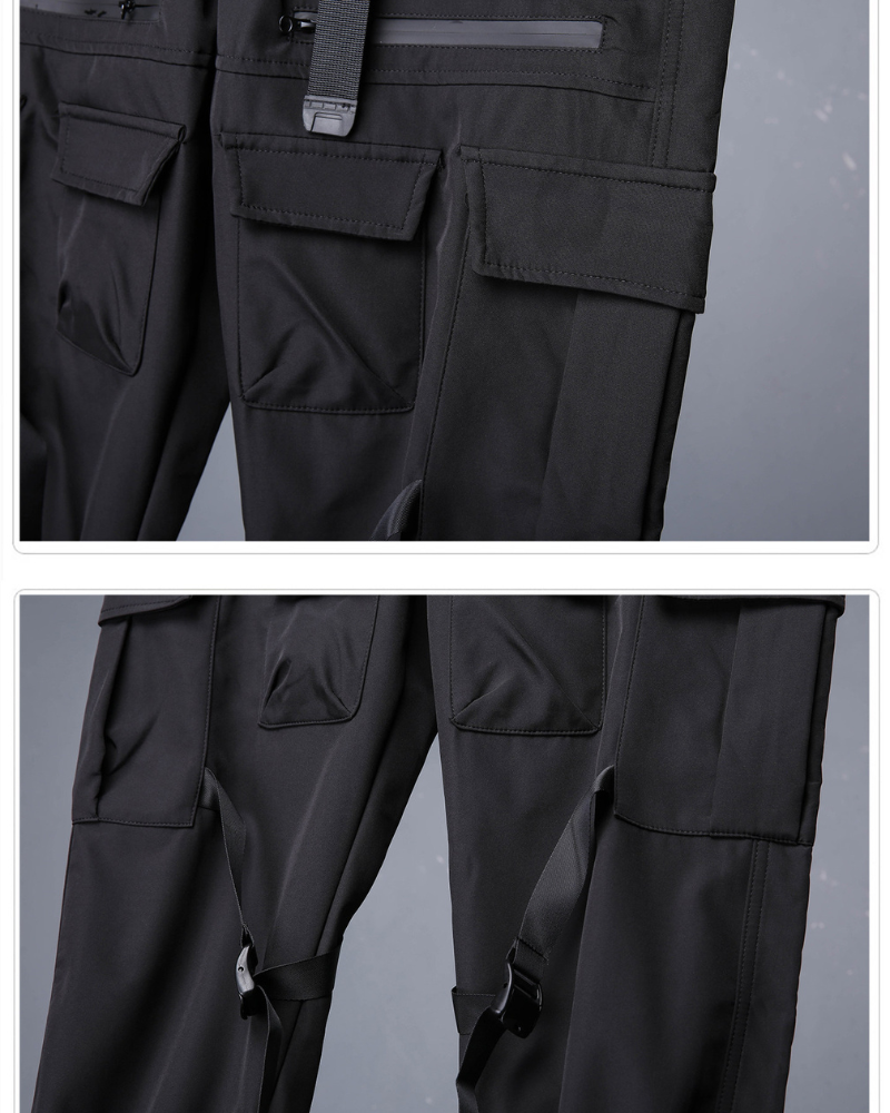 Functional Tactical Ribbon Paratrooper Cargo Pants