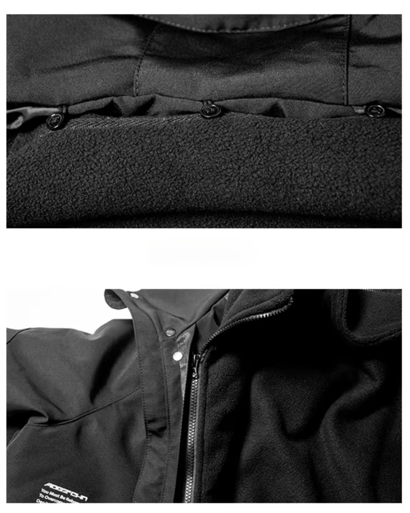 Functional 3-in-1 Insulated Unisex Winter Jacket