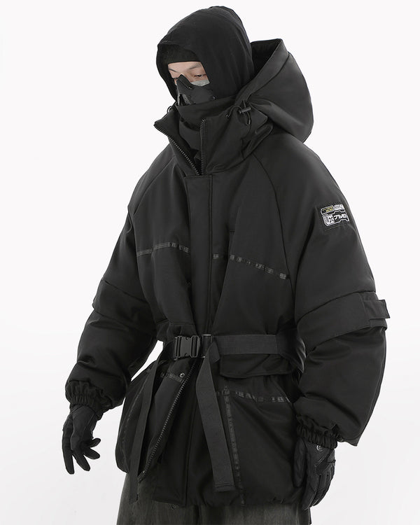 Functional Unisex Hooded Winter Jacket