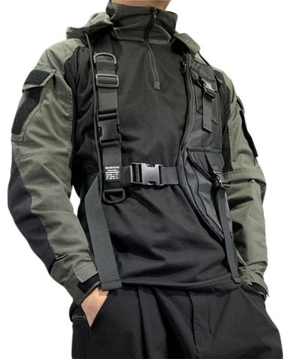 Functional Vest Fashion Chest Bag