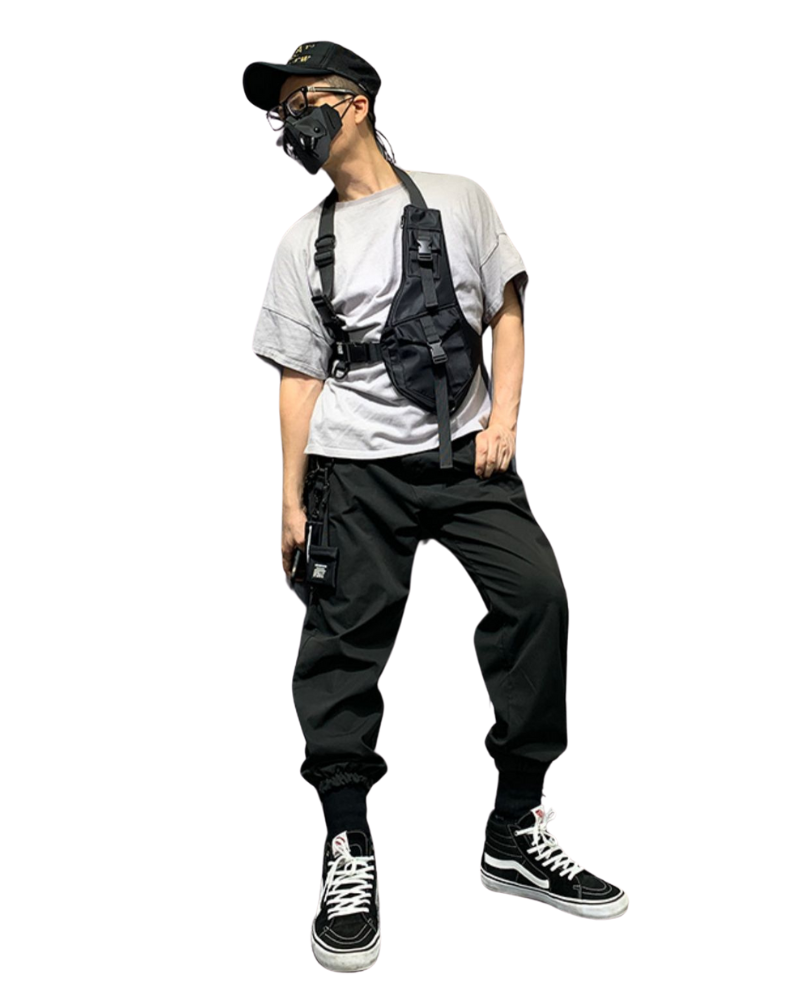 Functional Vest Fashion Chest Bag