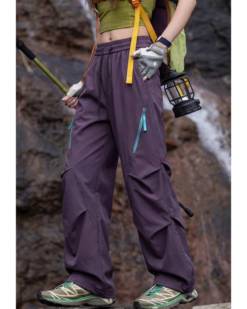 Functional Ice-Feel Outdoor Unisex Hiking Pants