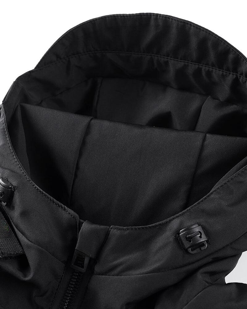 Functional Multi-Pocket Cargo Hooded Vest