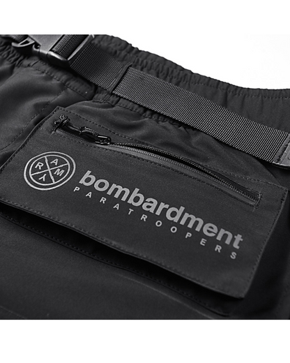 Functional Multi-Pocket Zip Cargo Shorts