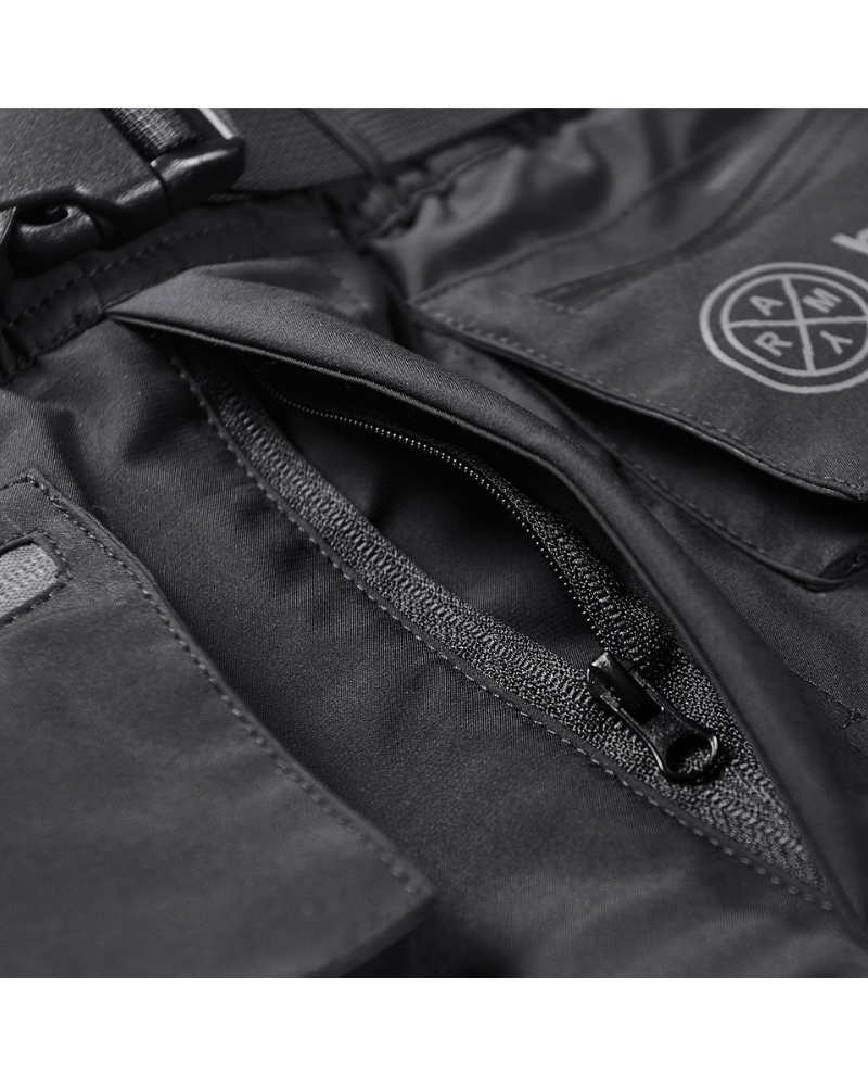 Functional Multi-Pocket Zip Cargo Shorts