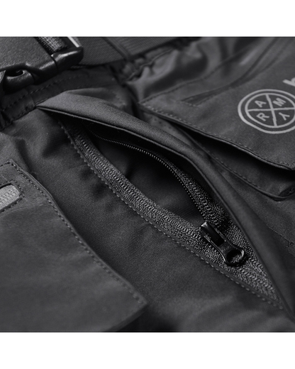 Functional Multi-Pocket Zip Cargo Shorts