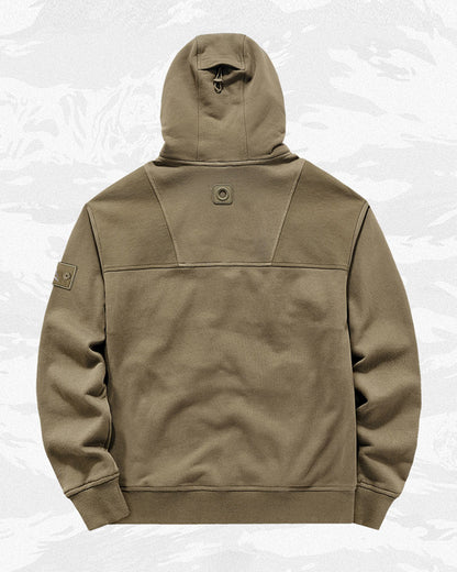 Techwear Tactical Multi-Pocket Mask Hoodie