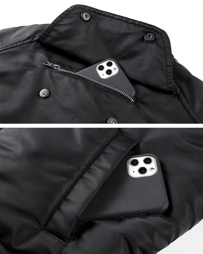 Functional Techwear Cotton Bomber Jacket