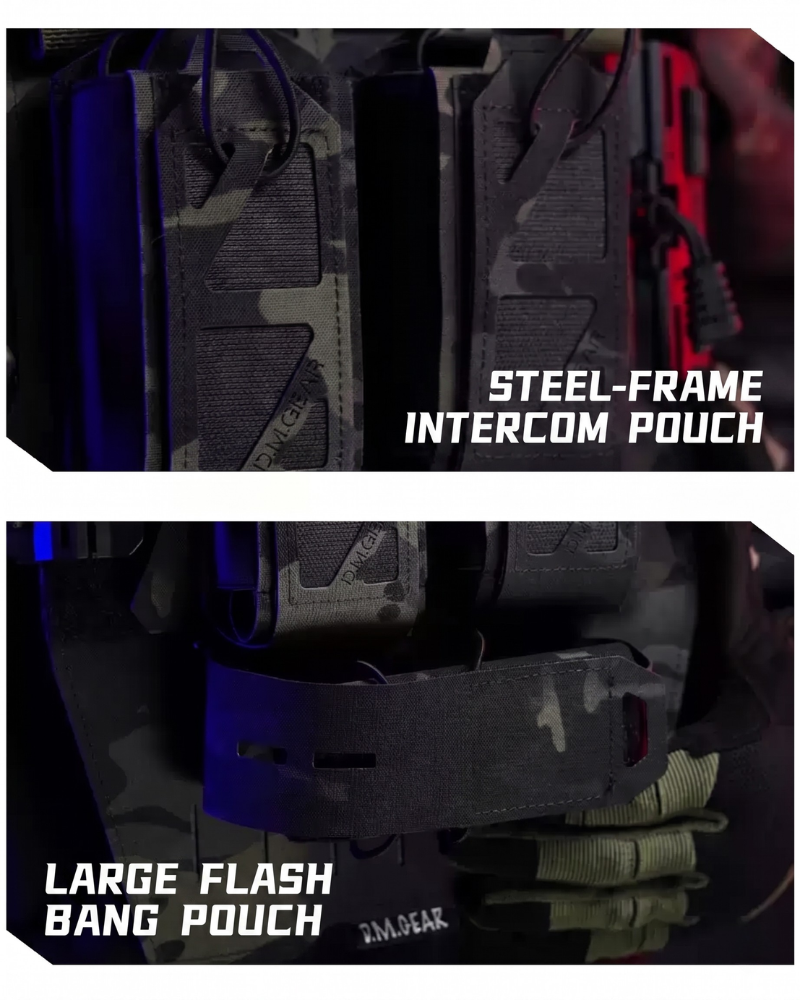 Functional Breathable Tactical Combat Jacket &amp; Vest Set